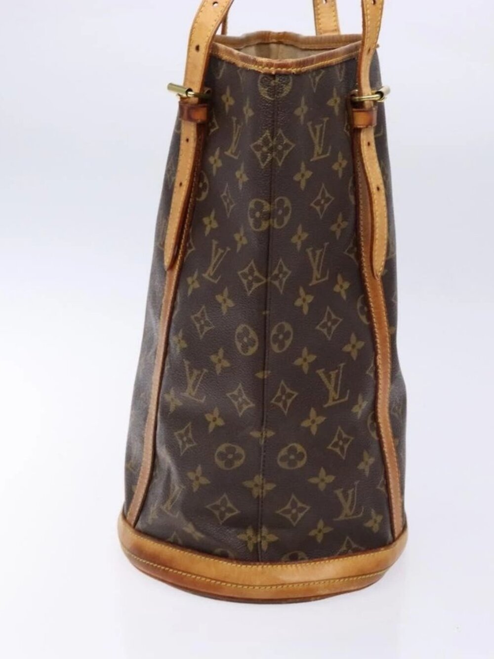 LOUIS VUITTON Monogram Bucket GM Shoulder Bag M42236 LV Auth - Picture 4 of 16